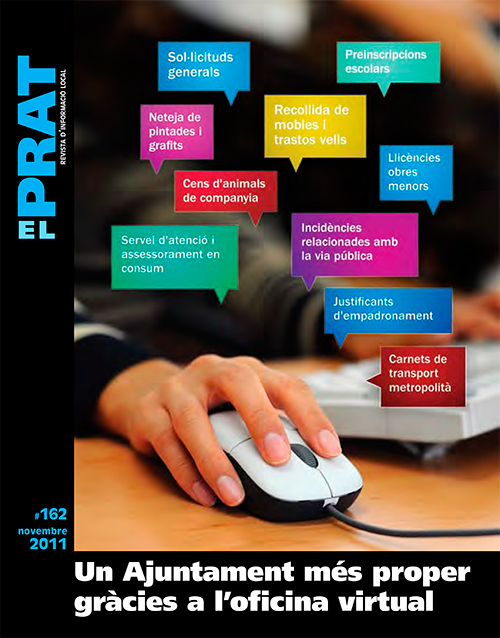 Portada de la revista ElPrat número 162