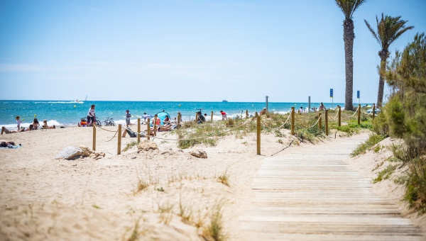 Platja del Prat (imatge d'arxiu)