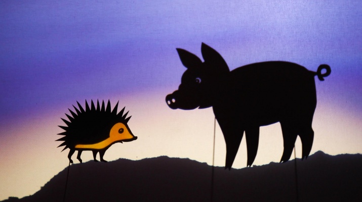 El porquet que volia veure el món des de dalt