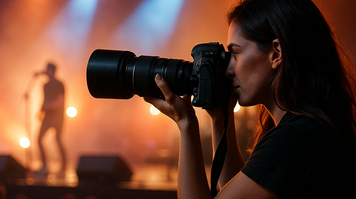 Fotografia d Fotògrafa espectacle