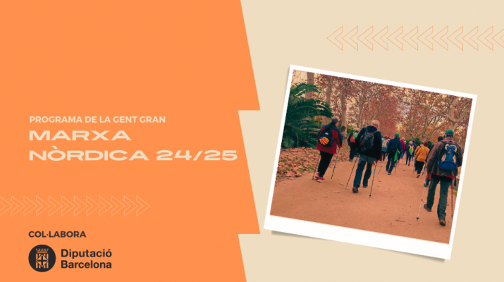 Cicle de passejades amb marxa nòrdica del Programa de Lleure de la Gent Gran