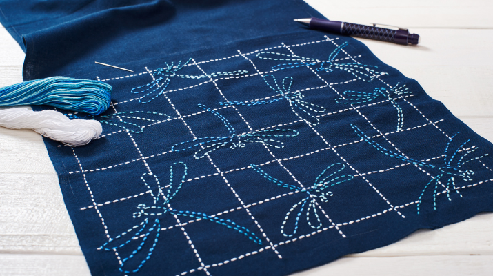 Apedacem amb boro sashiko