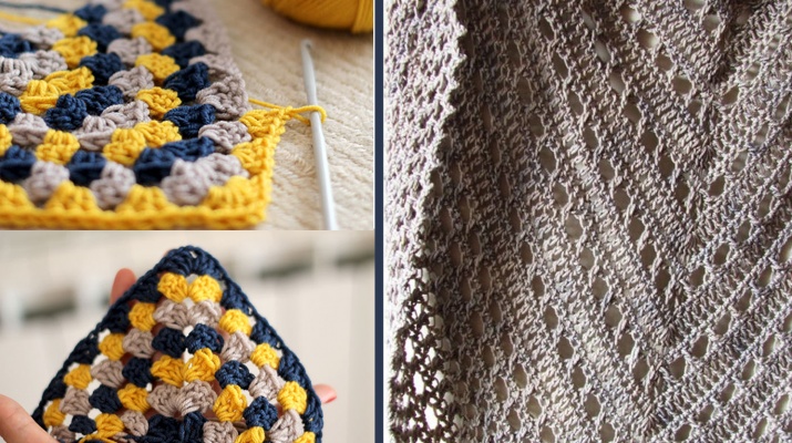 Chal de ganxet Chal de ganxet