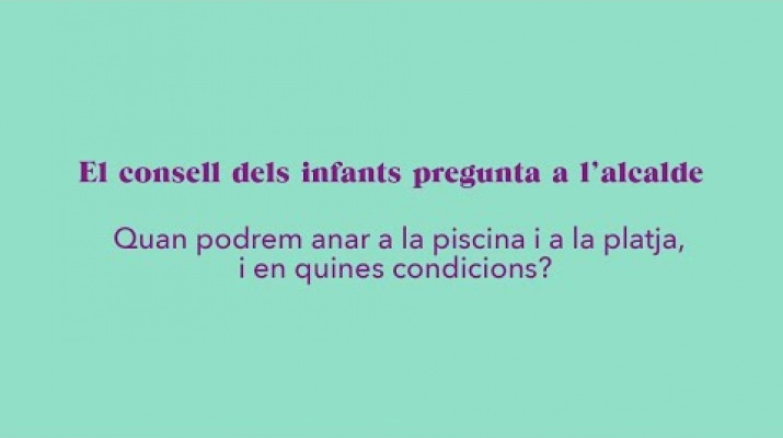 La Mariona pregunta: quan podrem anar a la piscina i a la platja i en quines condicions?