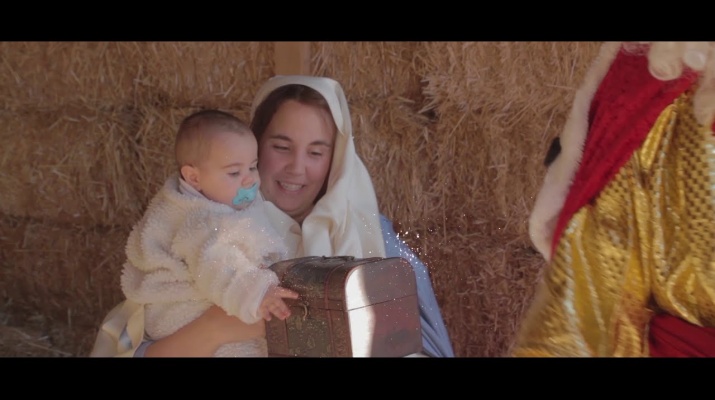 Voluntaris i entitats del Pessebre Vivent del Prat ens desitgen bon Nadal!