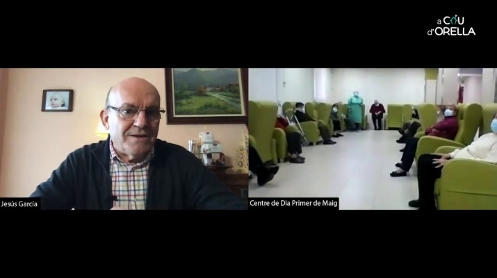 A cau d'orella - Jesús García amb el Centre de dia Primer de Maig