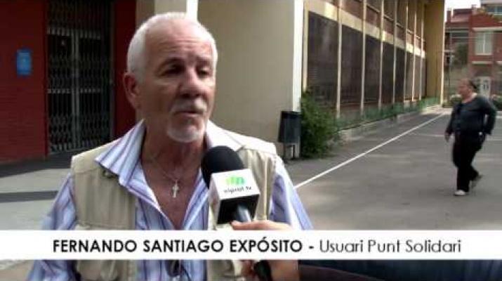 Punt Solidari - Persones usuàries expliquen el servei