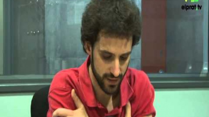 El periodista Bertran Cazorla al Prat Ràdio