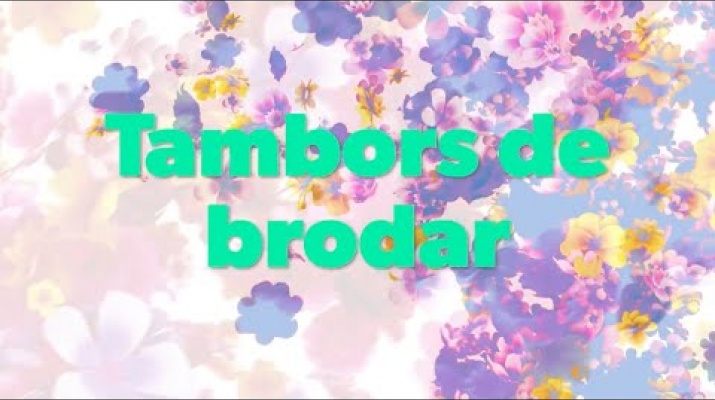 Brodem el mercat! - Videotutorial per fer els tambors de brodar