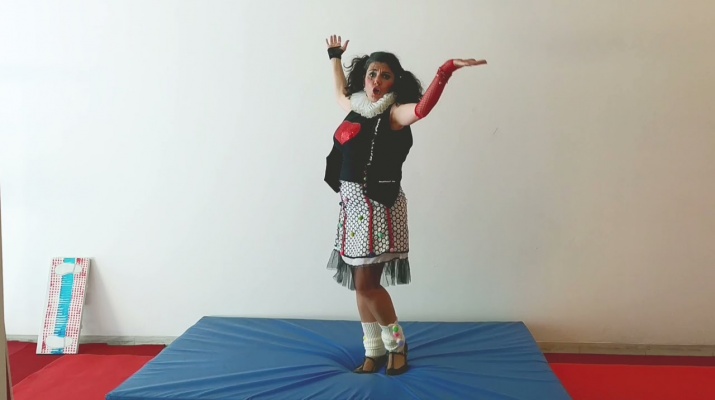 Exposició interactiva "Bombo al Circ": Acrobàcies