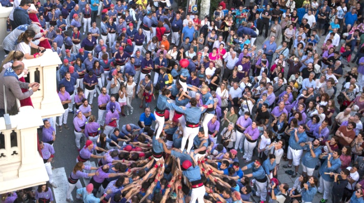 Trobada castellera Trobada castellera