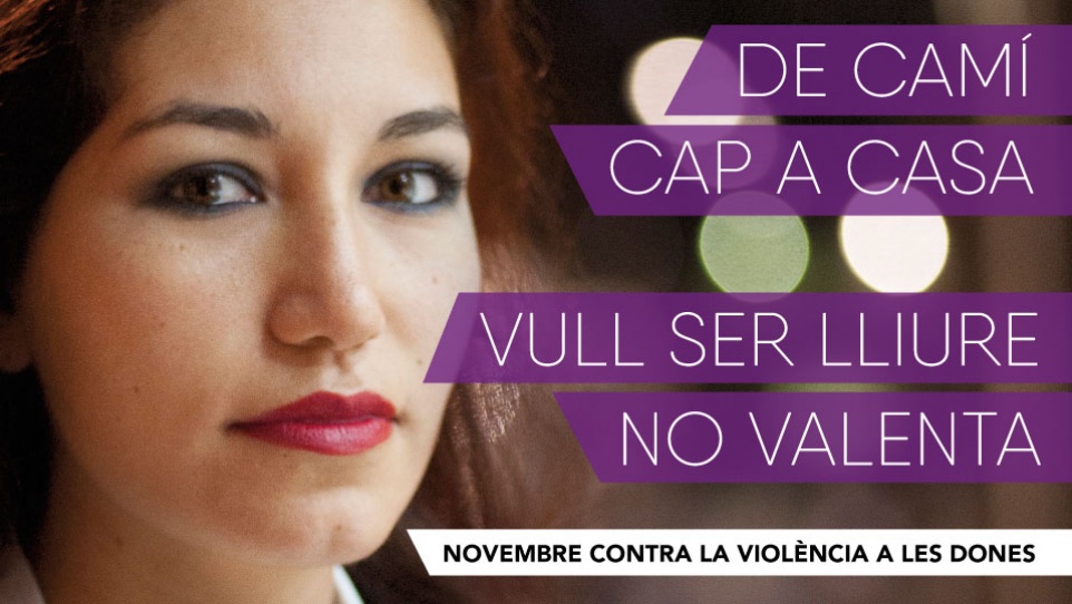 Novembre contra la violència a les dones 2016