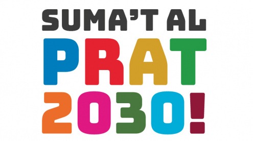 Imatge gràfica de la campanya Jo em sumo al Prat 2030