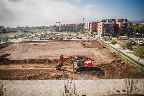 Aparcament provisional Eixample Sud