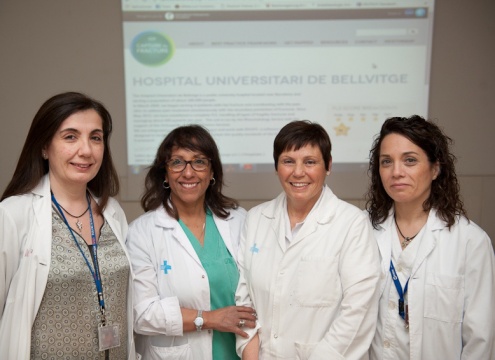 Equip de la Unitat de Fractures de l’Hospital Universitari de Bellvitge.