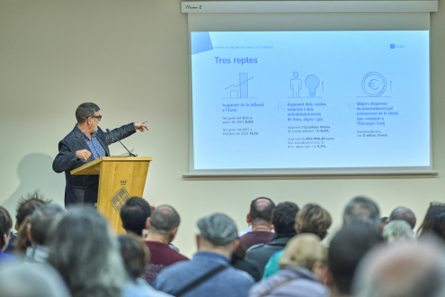 Presentació pressupostos municipals Audiència Pública