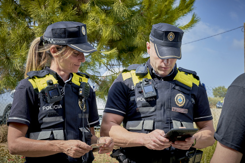 càmeres personals policia