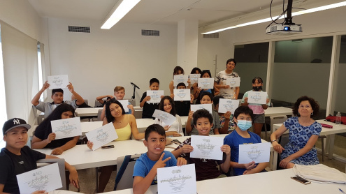 Tallers catala joves migrants