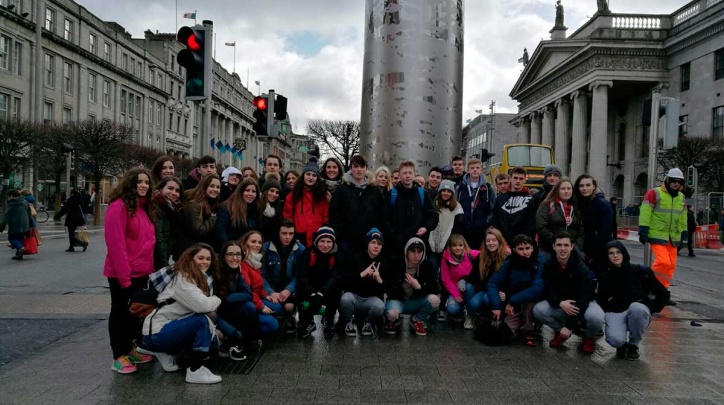 Alumnes del Prat a Irlanda.
