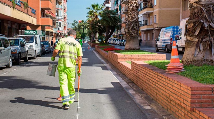 Carril bici de Coronel Sanfeliu Carril bici de Coronel Sanfeliu