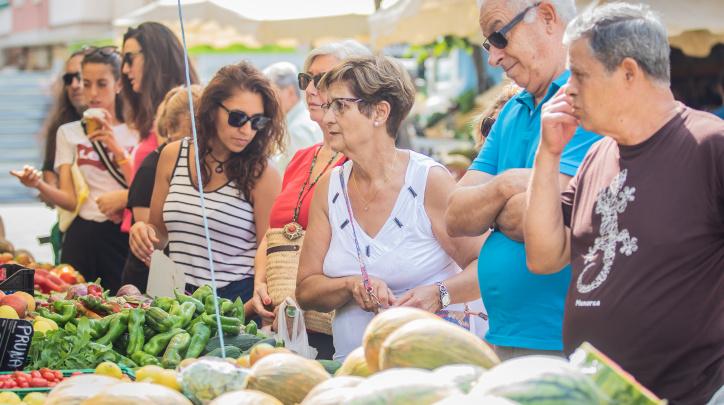 El Mercat de Pagès a l'estiu