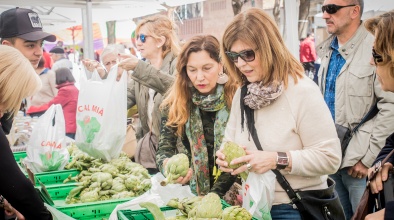 La Carxofa Prat al Mercat de pagès
