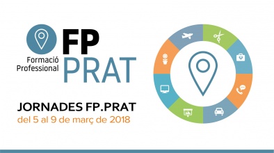 Imatge gràfica Jornades FP.Prat, 2018