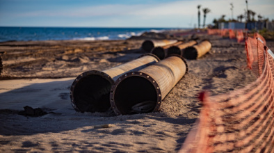 Aportació sorra platja