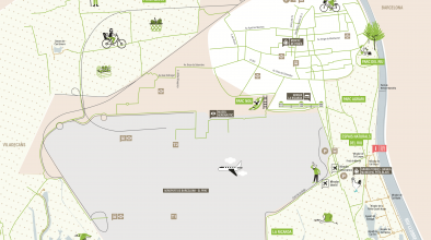 Mapa turístic del Prat 2025