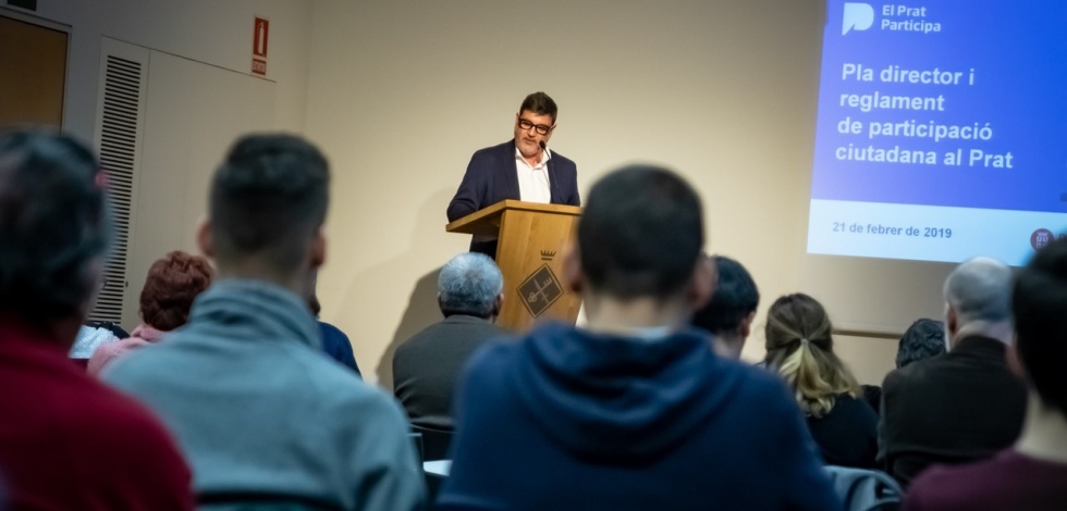 Presentació del Reglament i del Pla Director de Participació Ciutadana 