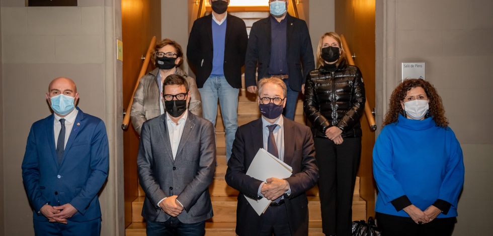 Signatura acord ERI Sant Cosme