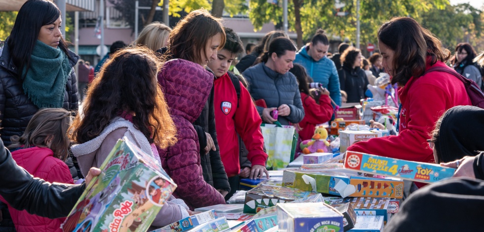Mercat d'intercanvi de joguines (desembre de 2018)